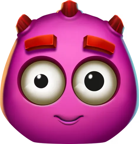 Pinkes Alien symbol