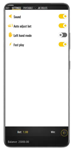 Einstellungen im Gigantoonz Slot konfigurieren und anpassen
